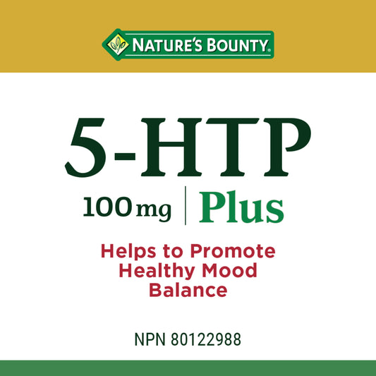 5-HTP 100 mg Plus, For Mood Balance||EN