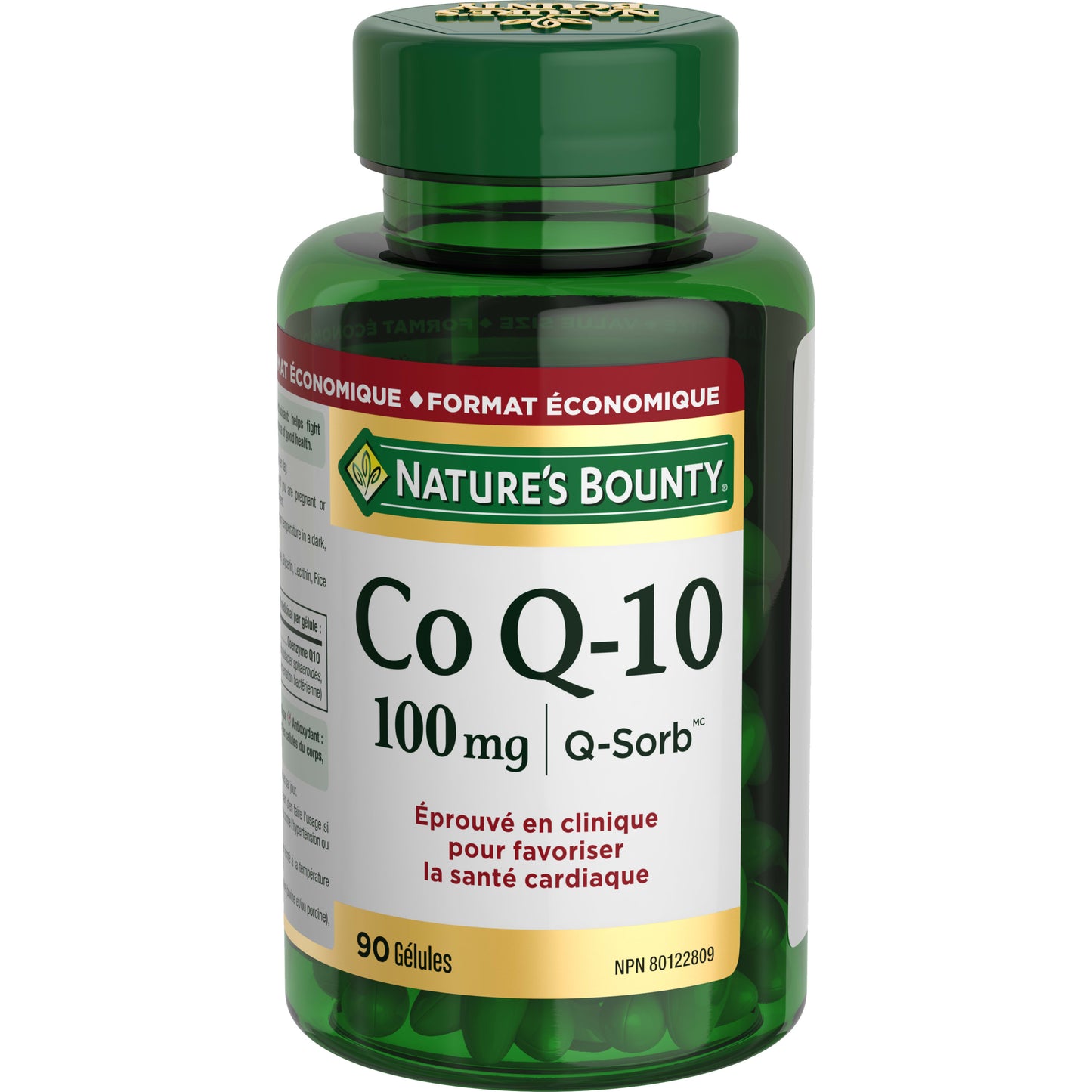Co Q-10, 100 mg, santé cardiaque||FR