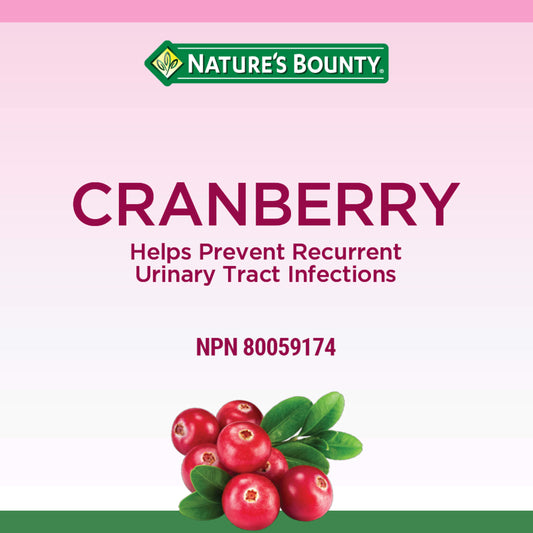 Cranberry Gummies, Prevents Urinary Tract Infections||EN