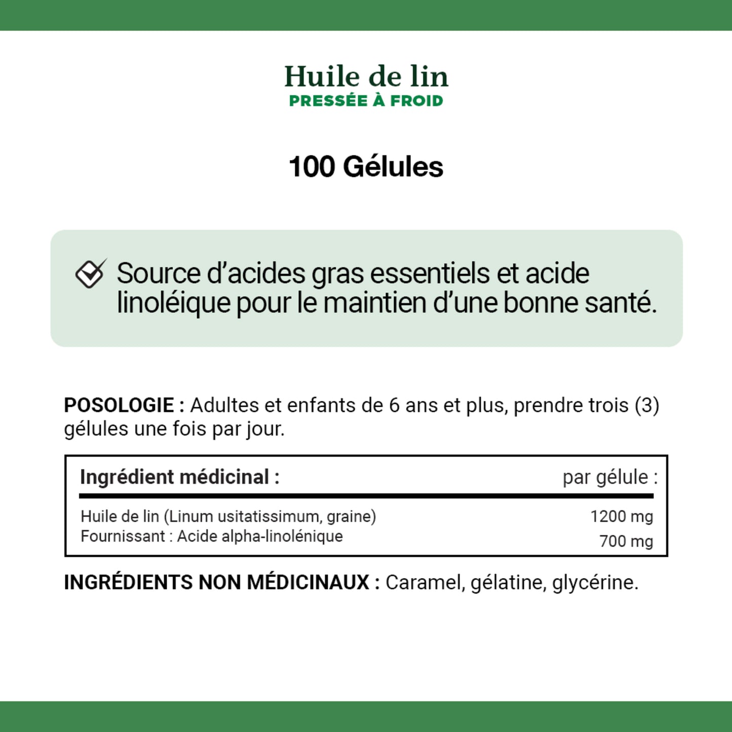 Flaxseed Oil, Cold Pressed, Omega-3 Fatty Acids