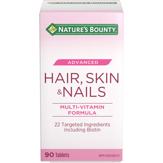 Hair, Skin & Nails Advanced, Tablets||EN