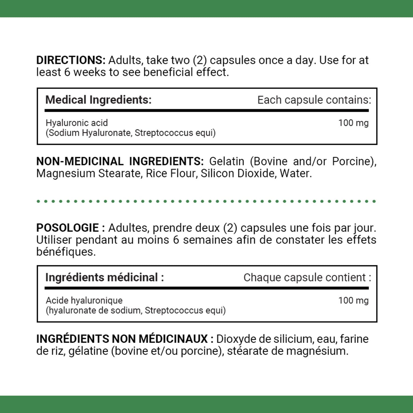 Hyaluronic Acid, Visibly Reduces Wrinkles
