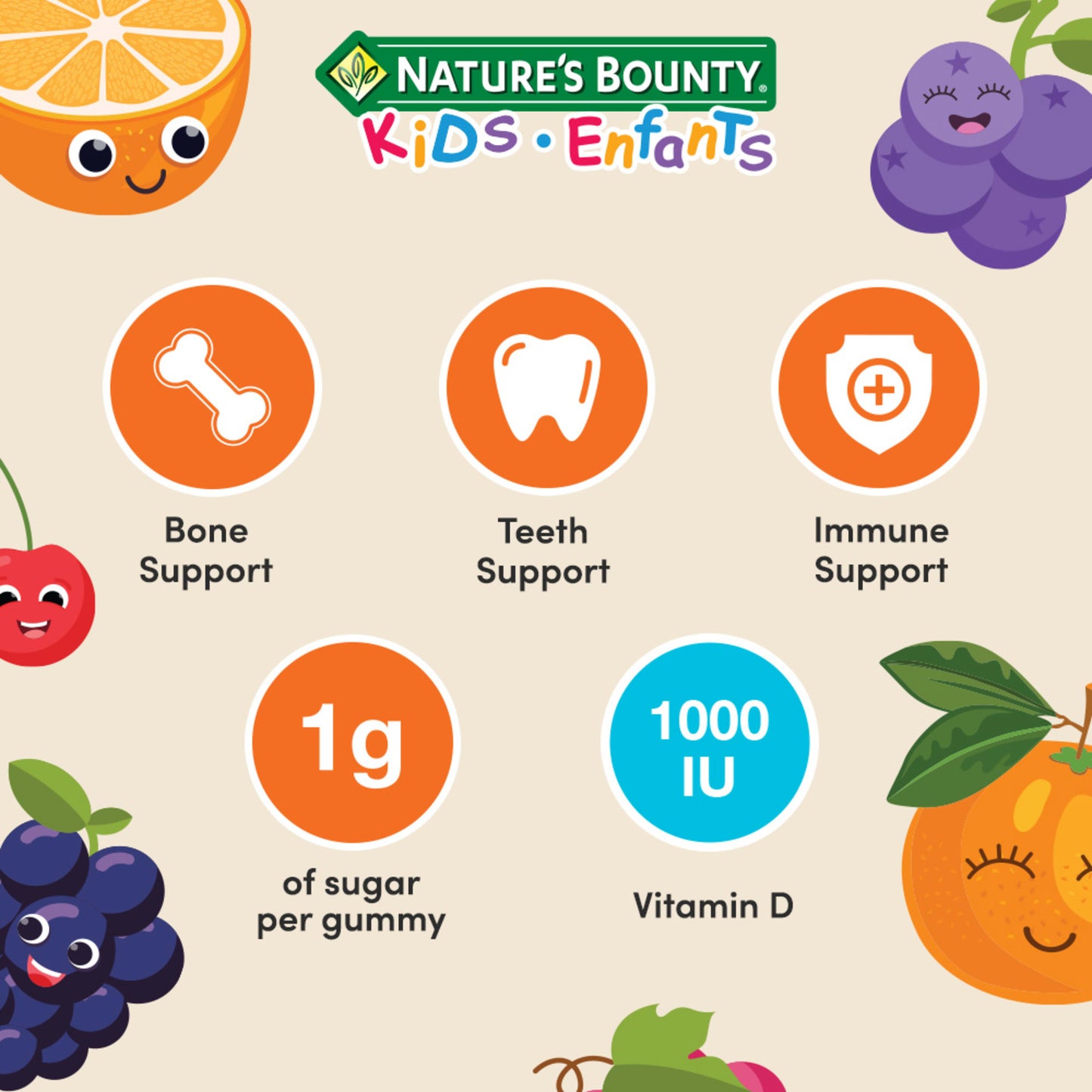 KIDS Daily Sunshine With Vitamin D3