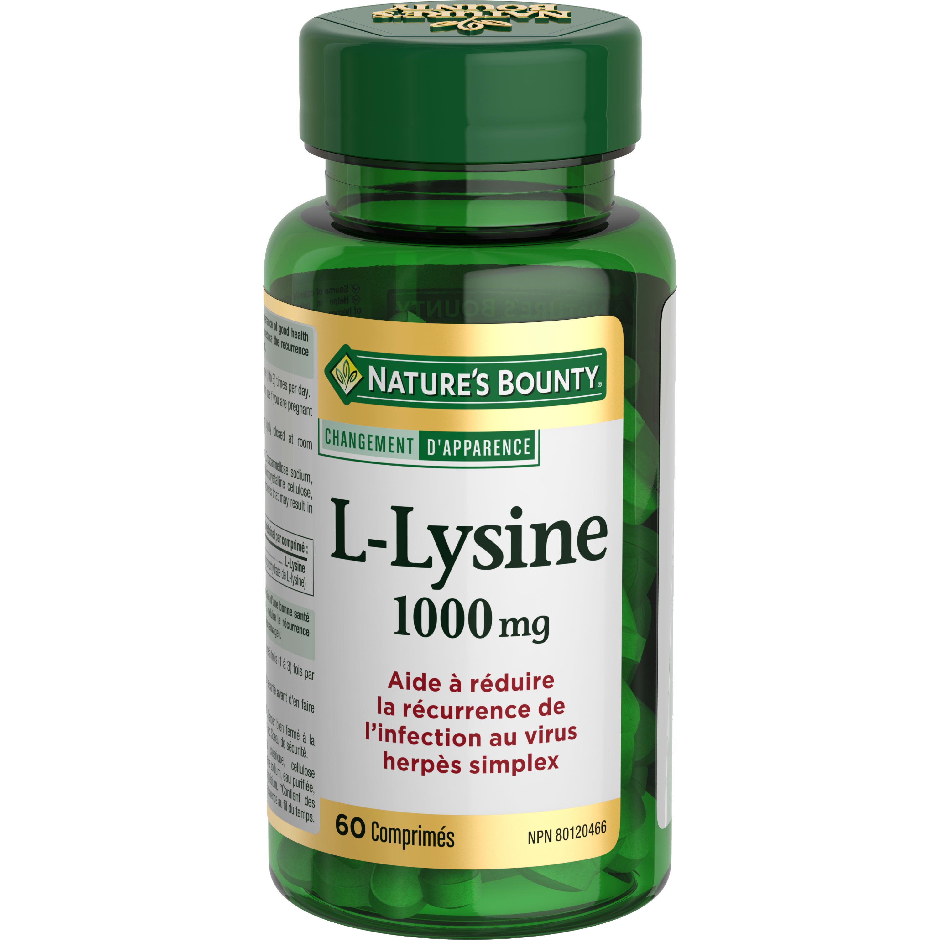 Lamberts L-Lysine 1000mg Tablets – 120 Count, Vegan Friendly, UK Made (Best By 01/2028)