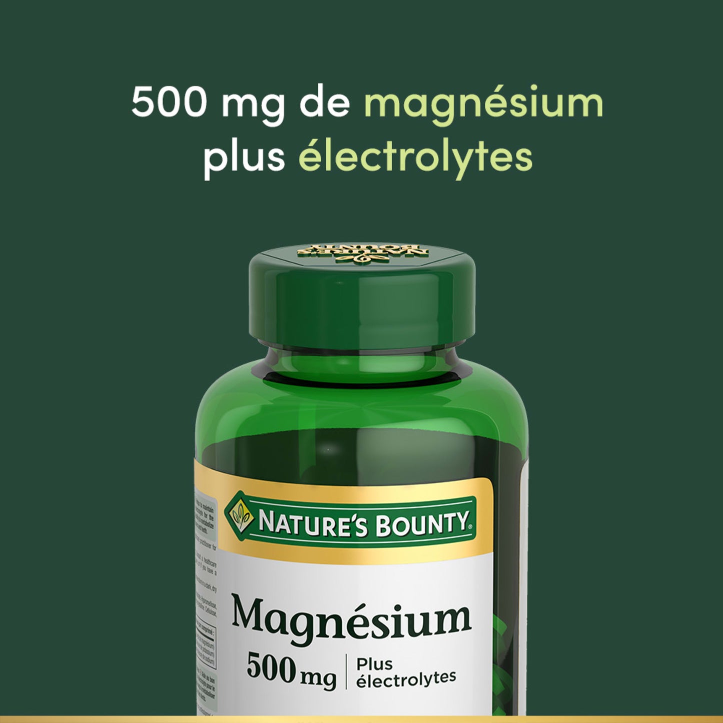 Magnésium plus électrolytes, 500 mg, comprimés||FR