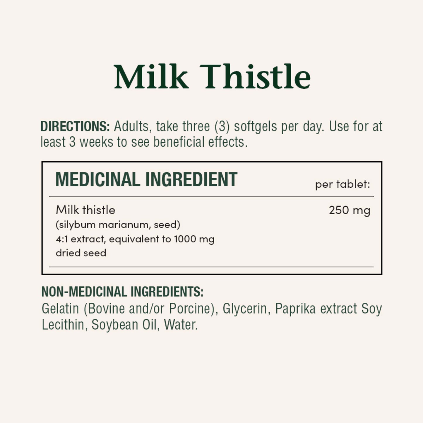 Milk Thistle, 1000 mg, 200 Softgels