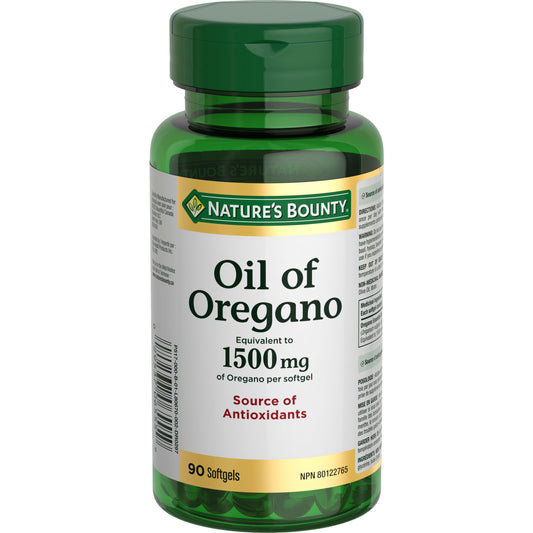 Oil Of Oregano, 1500 mg, Source Of Antioxidants