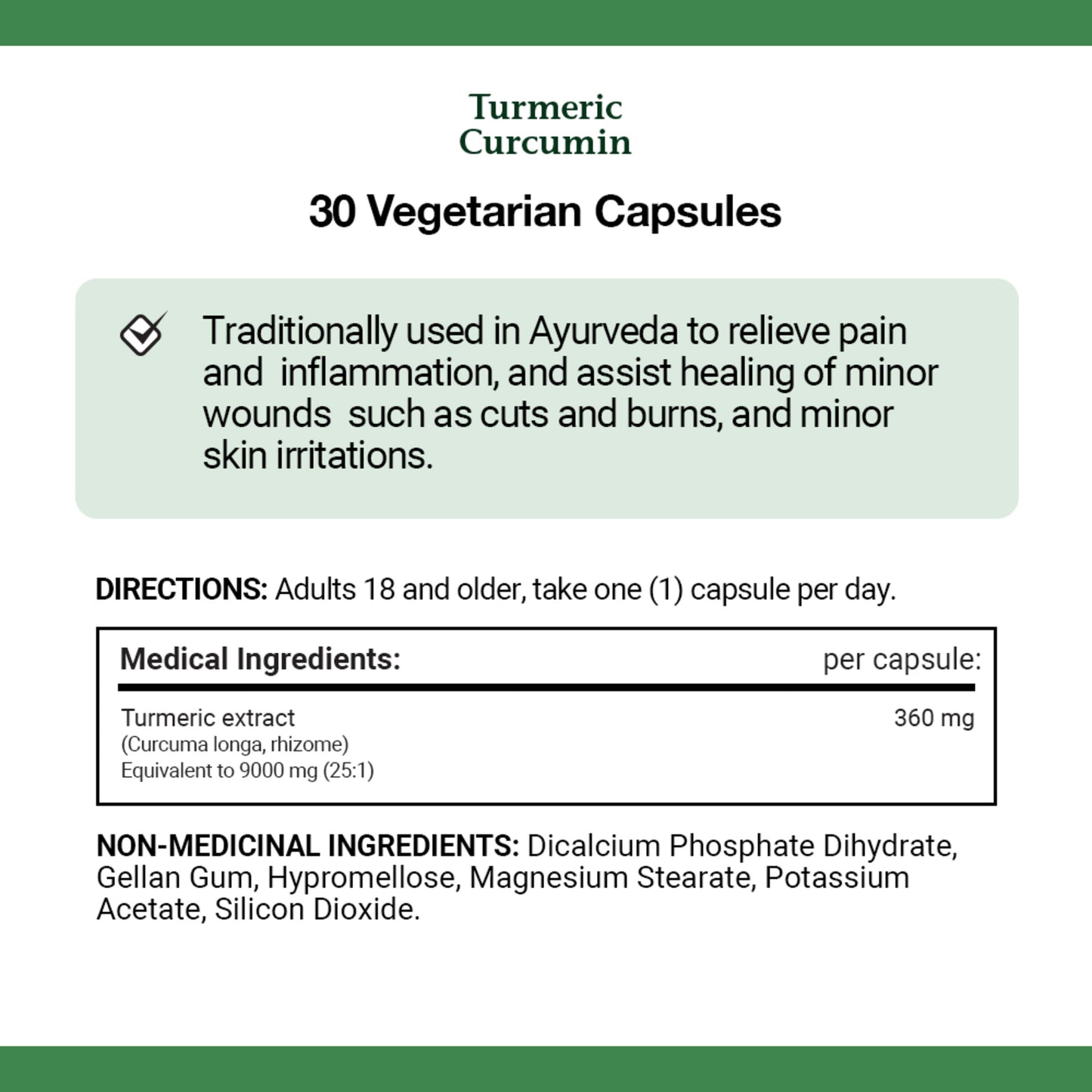 Turmeric, Ultra Strength, 9000 mg, Capsules