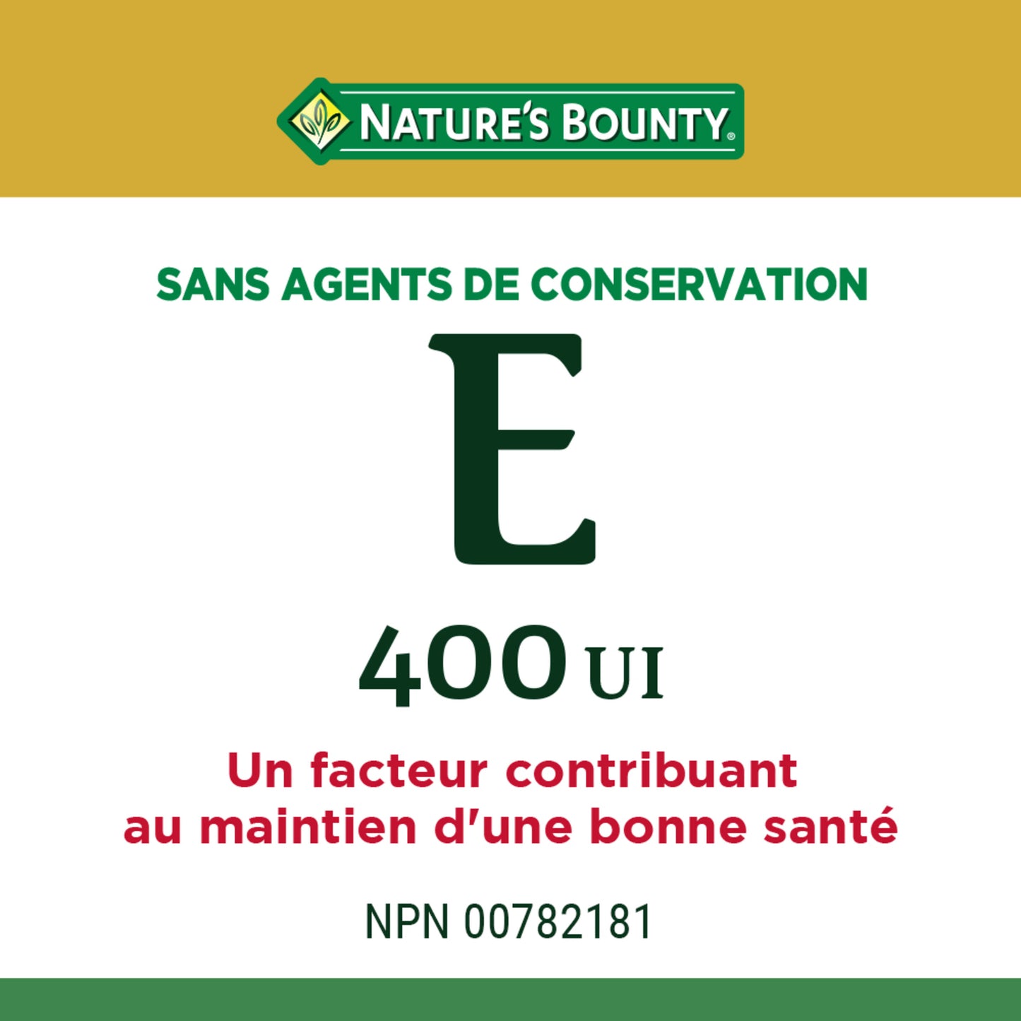 Vitamin E 400 IU, 100 Softgels