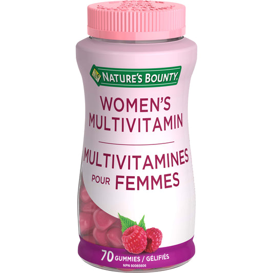 Women's Multivitamin, Supplement, Raspberry||EN