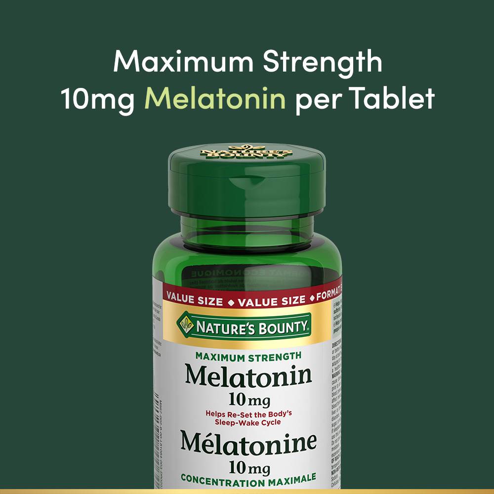 Melatonin, Maximum Strength, 10 mg||EN