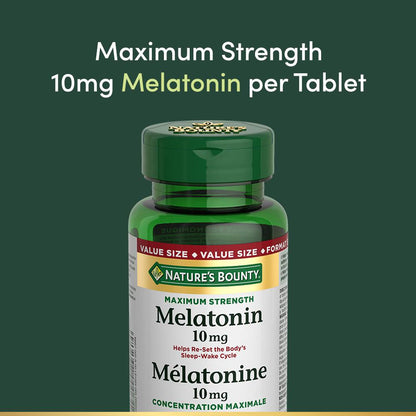 Melatonin, Maximum Strength, 10 mg||EN