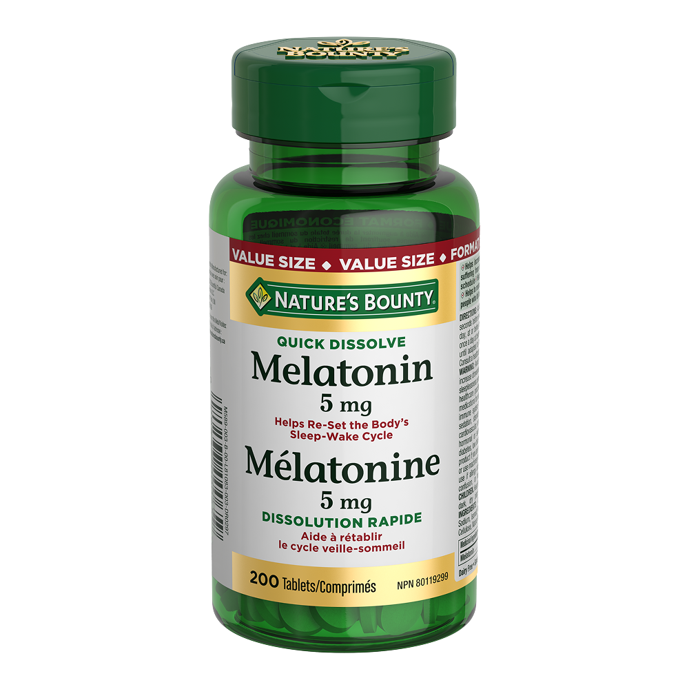 Melatonin, Quick Dissolve, 5 mg