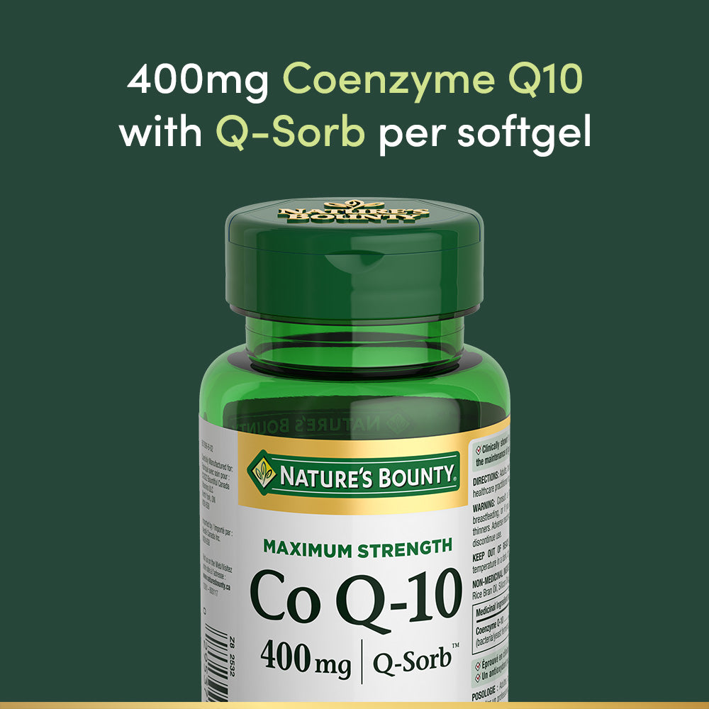 Co Q-10, 400 mg, Maximum Strength||EN