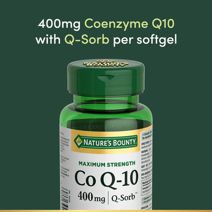 Co Q-10, 400 mg, Maximum Strength||EN