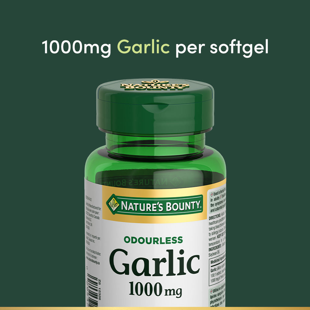 Garlic, 1,000 mg, Herbal Medicine||EN