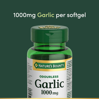 Garlic, 1,000 mg, Herbal Medicine||EN