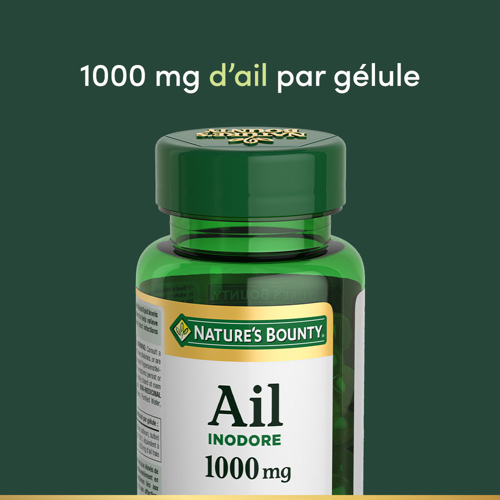 Ail, 1 000 mg, phytothérapie||FR