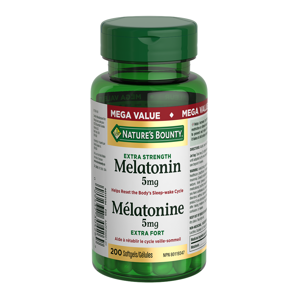 Melatonin, Extra Strength, 5 mg