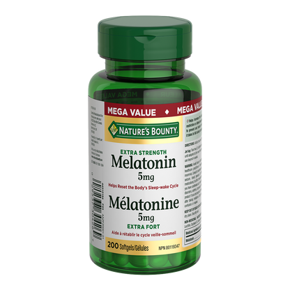 Melatonin, Extra Strength, 5 mg