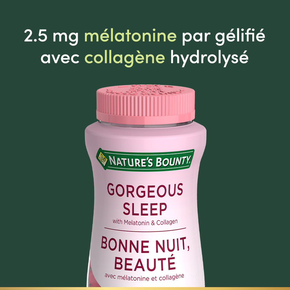 Bonne nuit, beauté avec mélatonine et collagène||FR