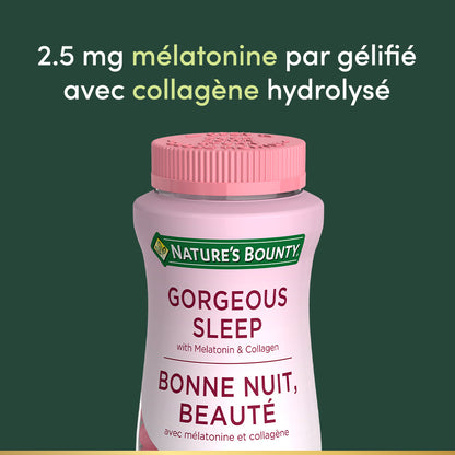 Bonne nuit, beauté avec mélatonine et collagène||FR