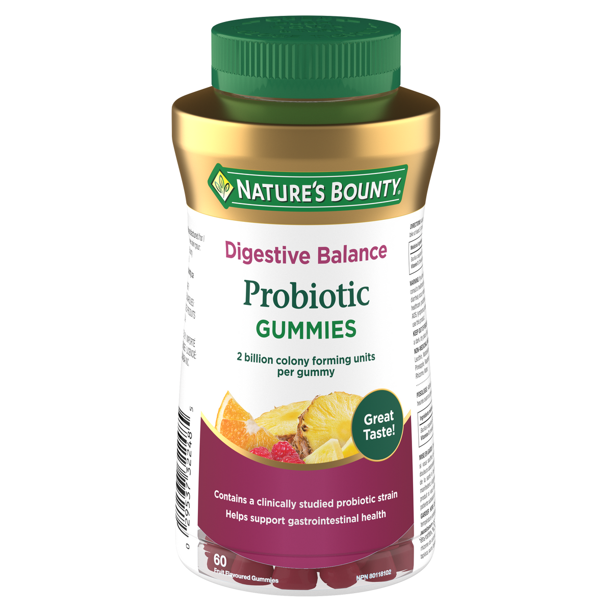 Probiotic, 2 Billion CFU||EN
