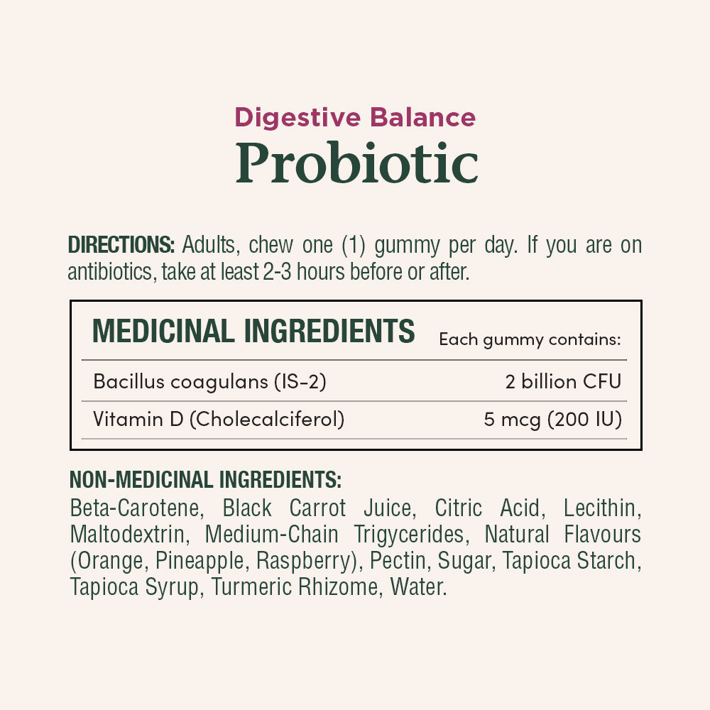 Probiotic, 2 Billion CFU||EN
