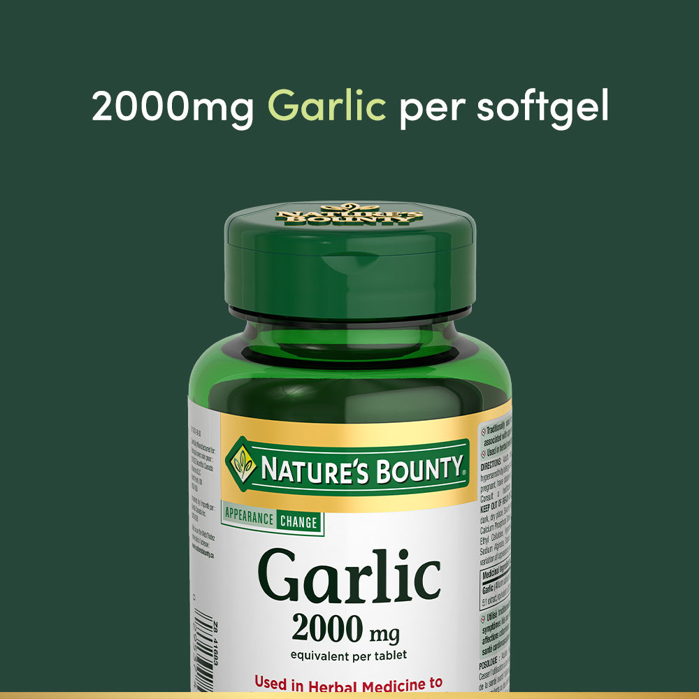 Garlic, 2,000 mg, Herbal Medicine||EN