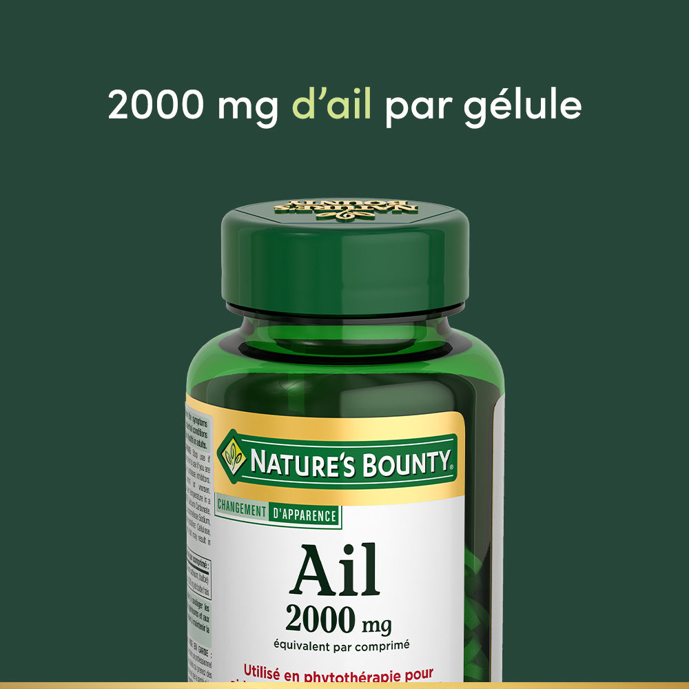 Ail, 2 000 mg, phytothérapie||FR