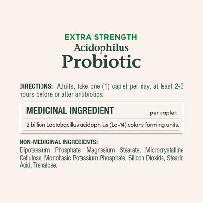Extra Strength Acidophilus Probiotic||EN