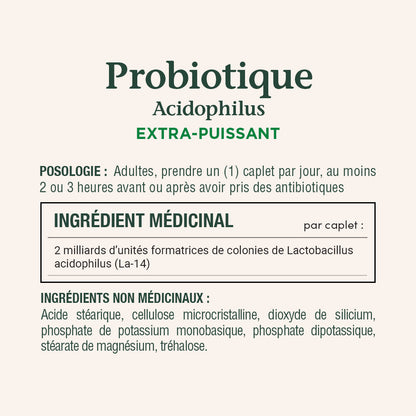 Probiotique Acidophilus extra-fort||FR