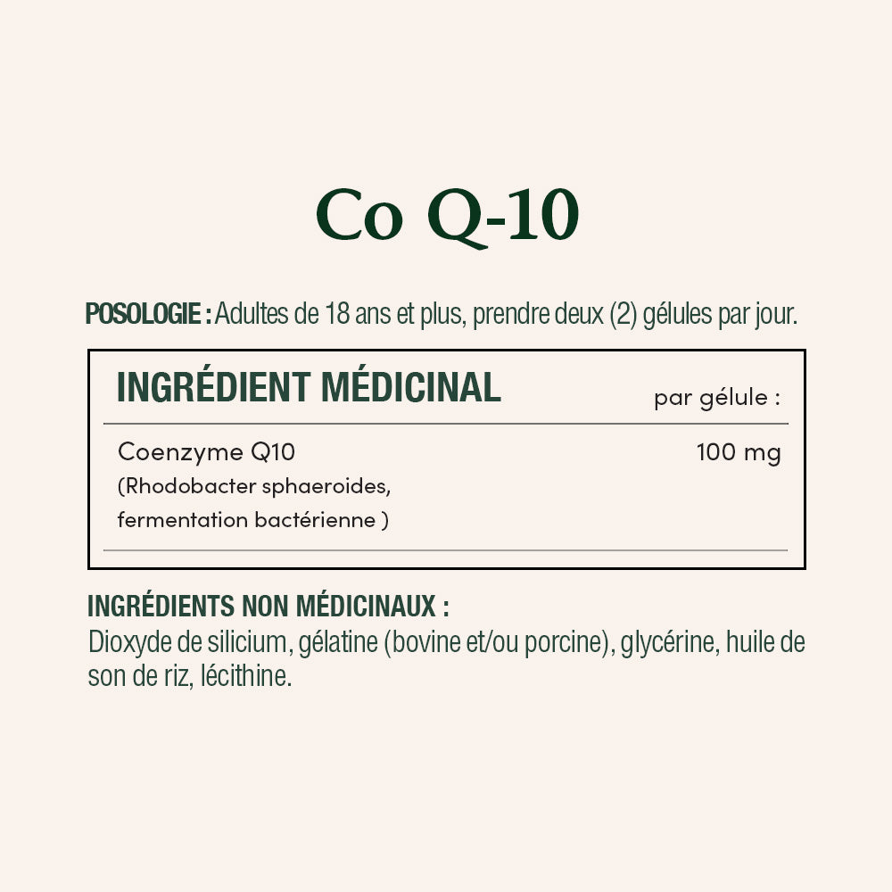 Co Q-10, 100 mg||FR