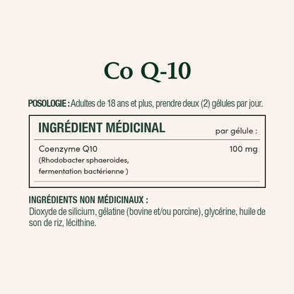 Co Q-10, 100 mg||FR