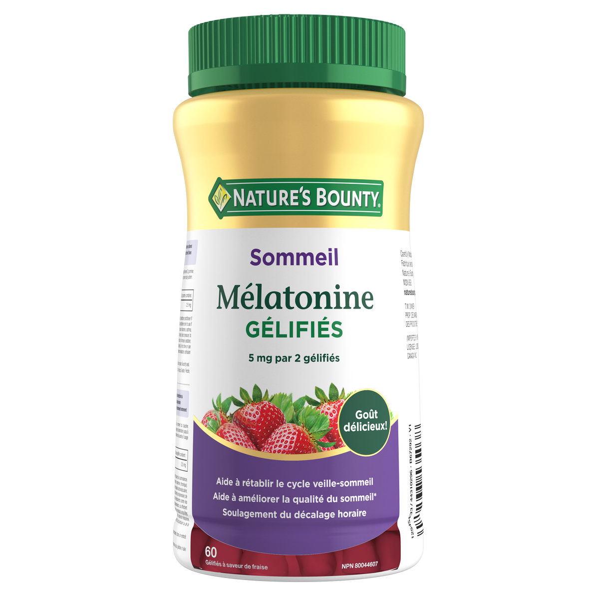 Mélatonine, 2,5 mg||FR