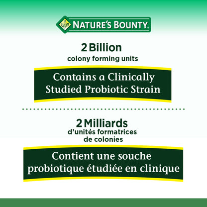 NATURE'S BOUNTY Probiotic Gummies, 60 Count