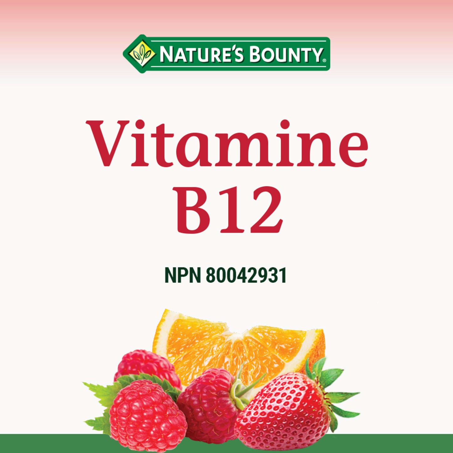 NATURE'S BOUNTY Vitamin B12 Supplement, Helps Maintain Good Health, Value Size, Ummies, 150 Count