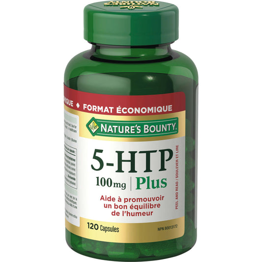5-HTP 100 mg Plus, pour l’équilibre de l’humeur||FR