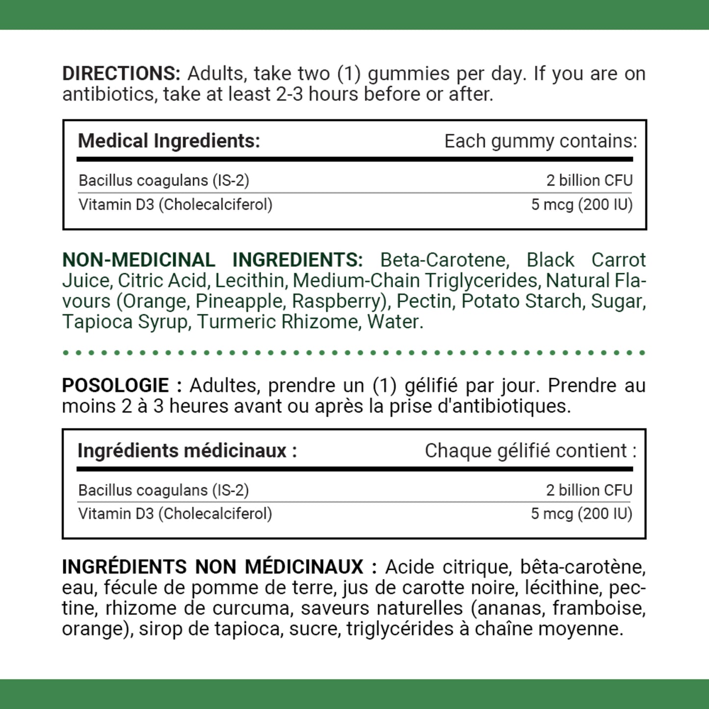 NATURE'S BOUNTY Probiotic Gummies, 60 Count