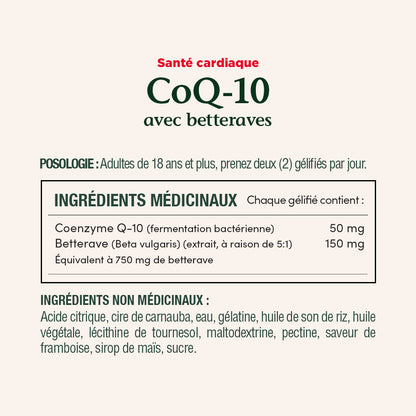 CoQ-10 with Beets, 50mg||FR