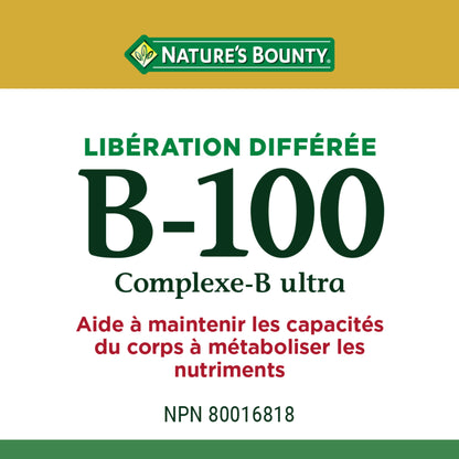 B-100, Ultra B-Complex, Timed Release