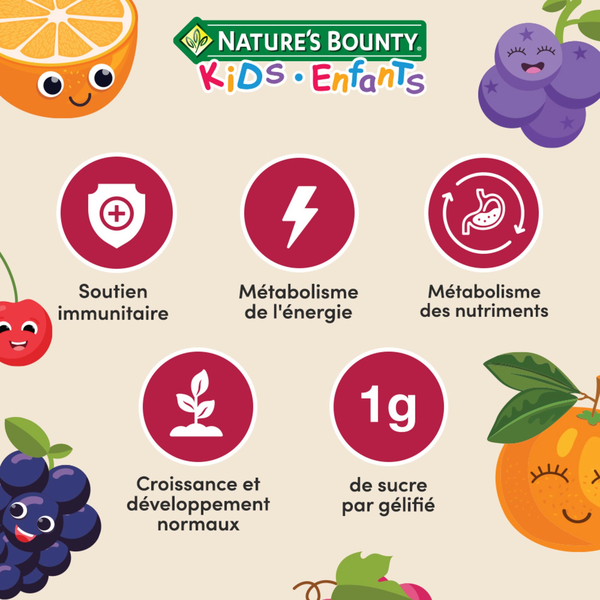 Bien grandir POUR ENFANTS avec vitamine B12||FR