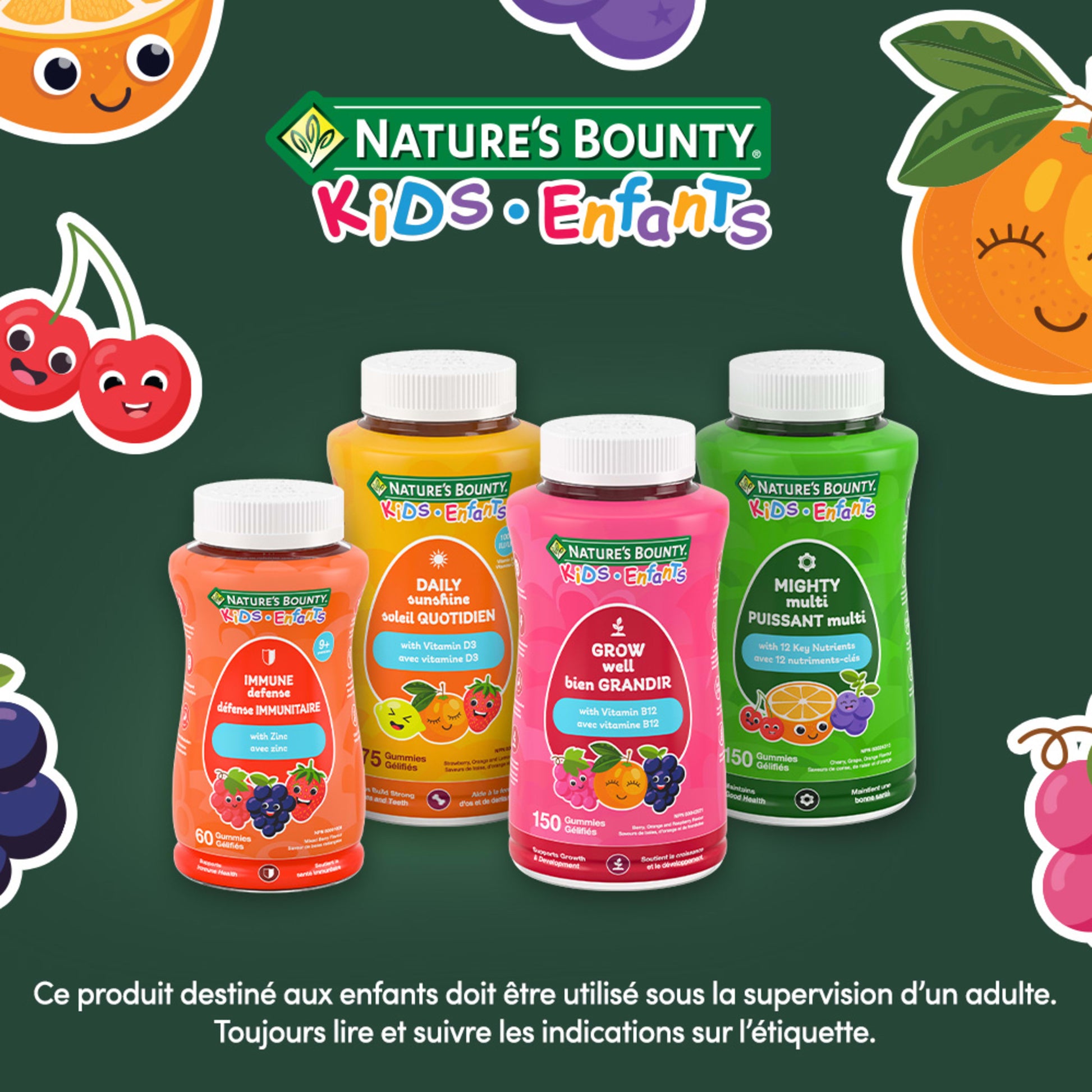 Bien grandir POUR ENFANTS avec vitamine B12||FR