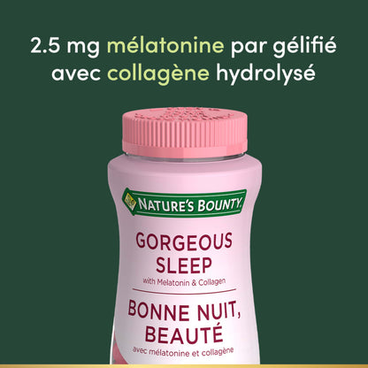 Bonne nuit, beauté avec mélatonine et collagène||FR