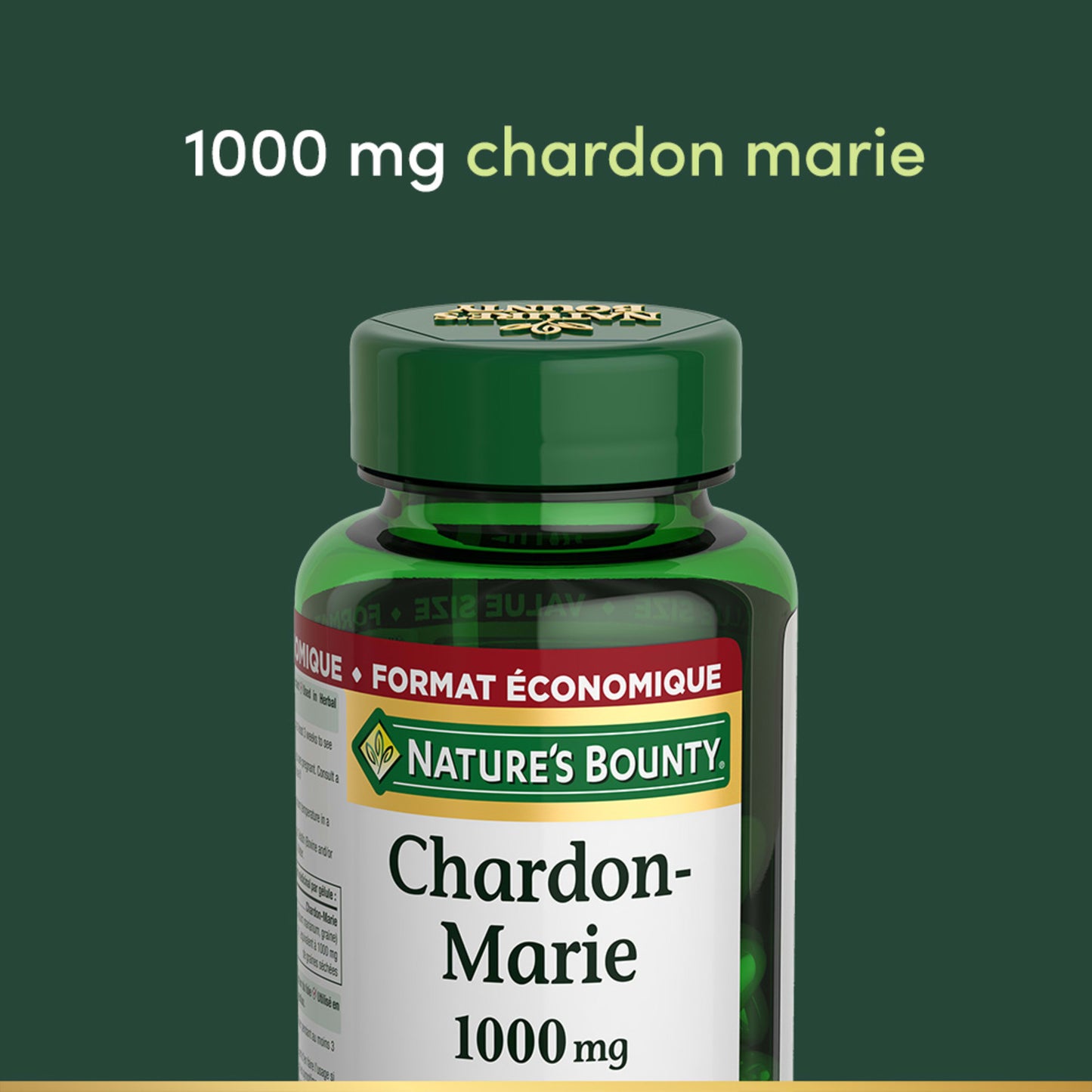 Chardon-Marie, 1 000 mg, 200 gél.||FR