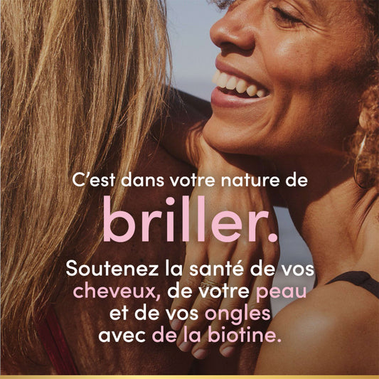 Cheveux, peau et ongles, crème à la fraise||FR