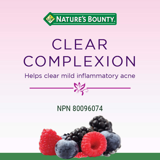 Clear Complexion, Helps Clear Mild Inflammatory Acne