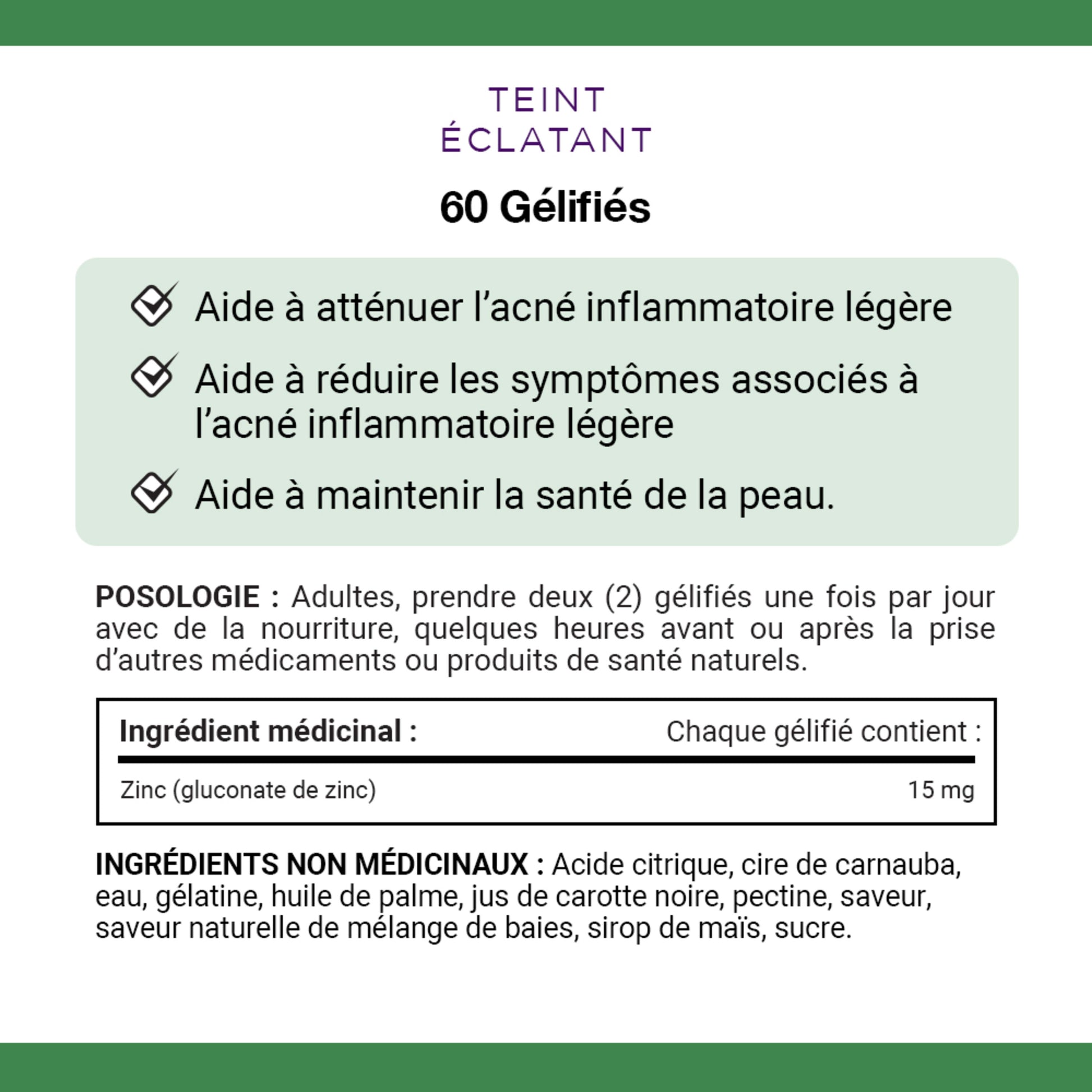 Clear Complexion, Helps Clear Mild Inflammatory Acne