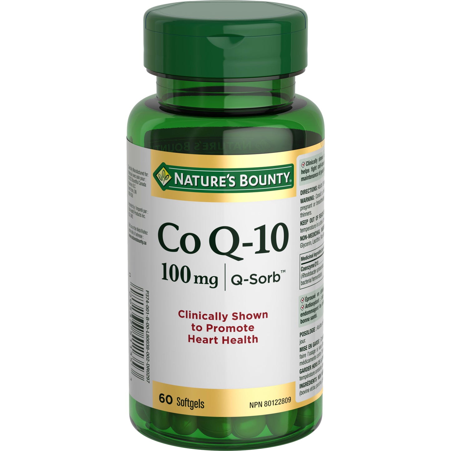 Co Q-10, 100 mg, For Heart Health