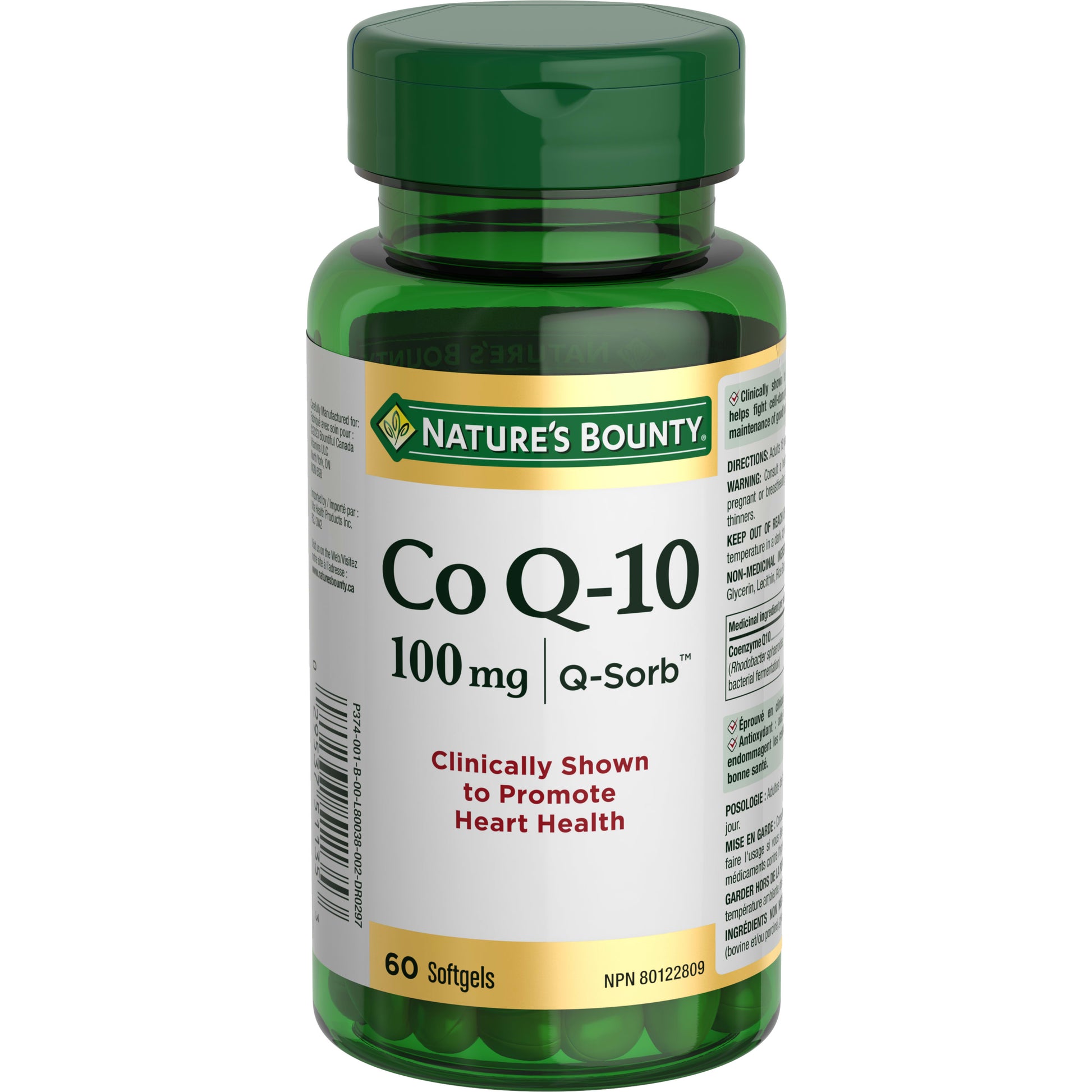 Co Q-10, 100 mg, For Heart Health